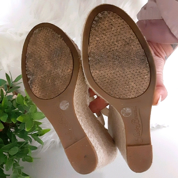 Lucky Brand Macrame Wedges - Picture 6 of 6